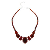 Jay king Sterling Silver Amber & Orange Spiny Reversible Necklace, 18"
